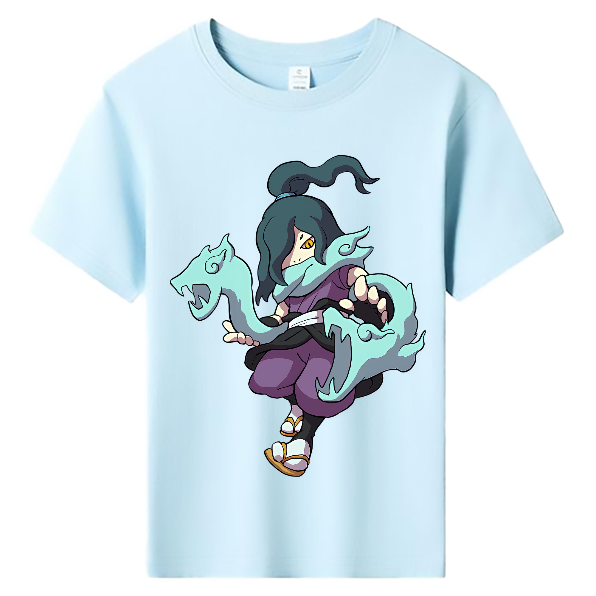 （画像用） 妖怪ウォッチ Yo-kai Watch 綿100％キッズTシャツ（フロントプリント）
